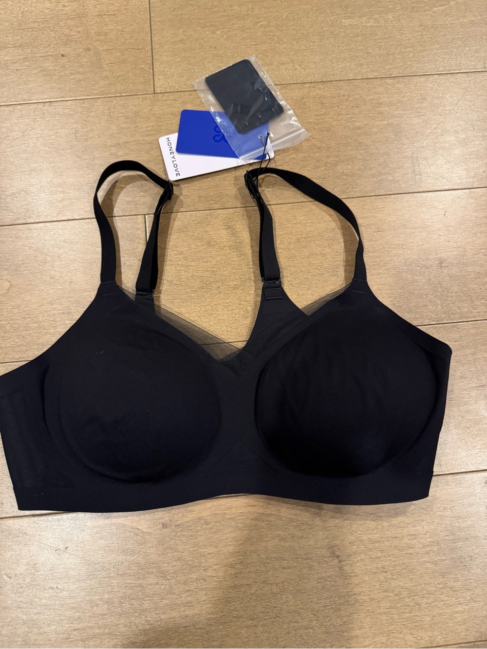 CrossOver Bra Black - Honeylove